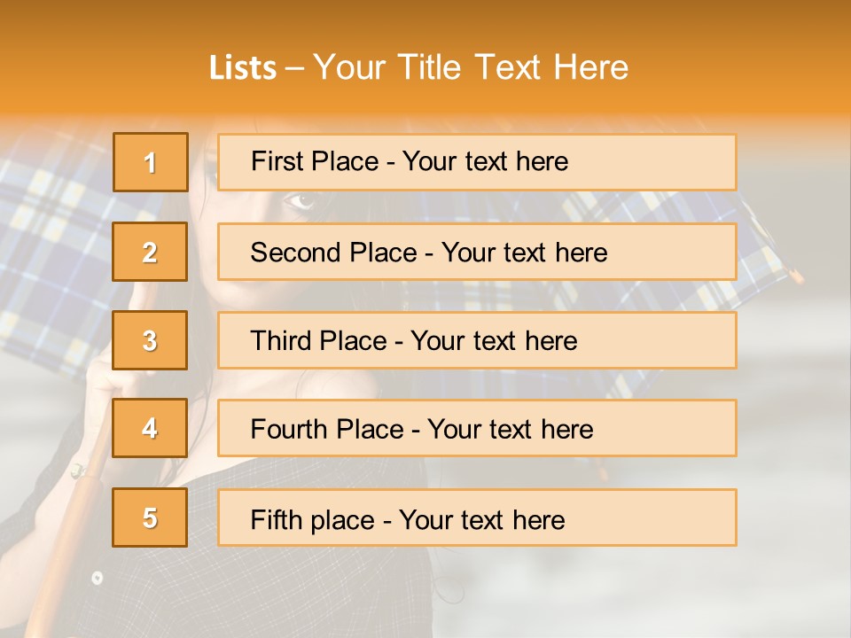 Fresh Blue Look PowerPoint Template