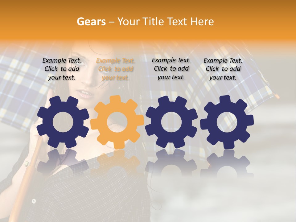 Fresh Blue Look PowerPoint Template