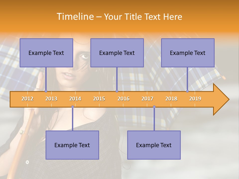 Fresh Blue Look PowerPoint Template