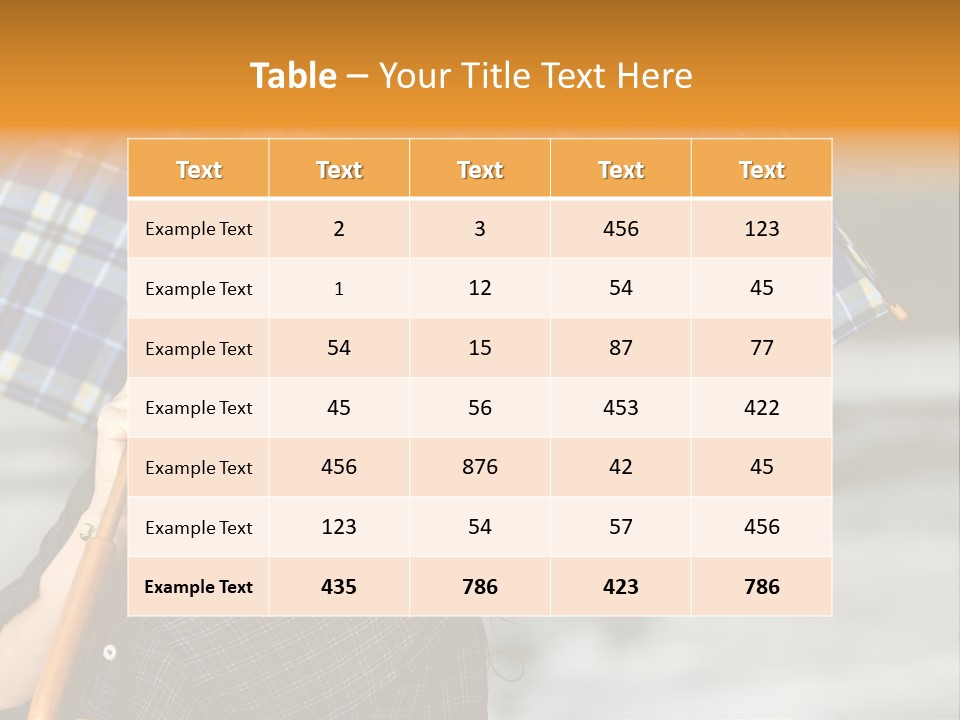 Fresh Blue Look PowerPoint Template