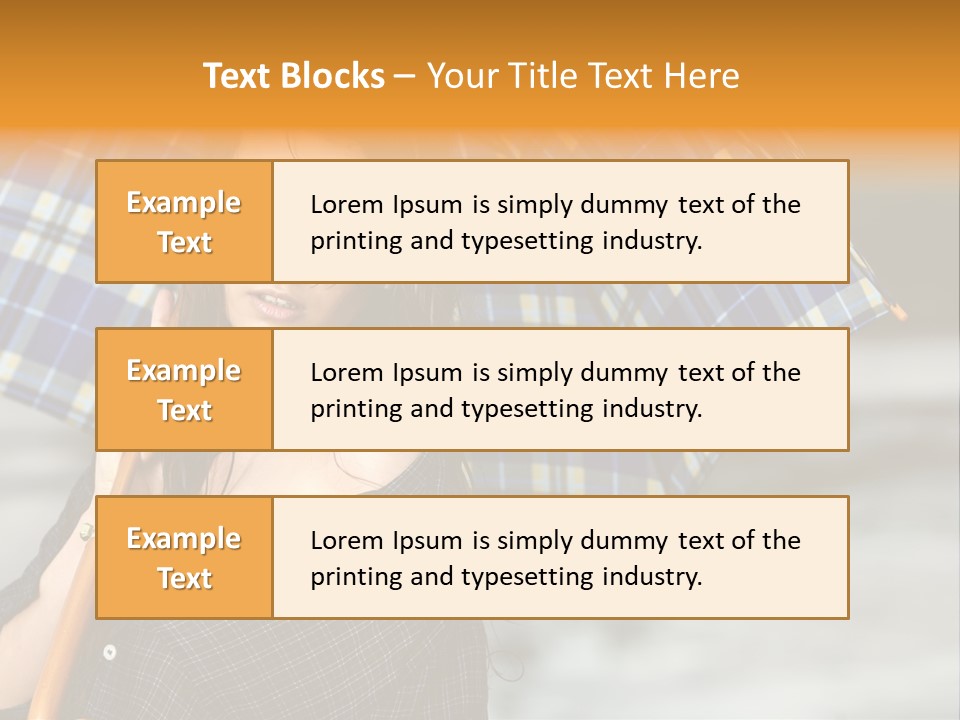 Fresh Blue Look PowerPoint Template