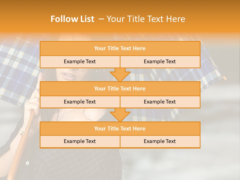 Fresh Blue Look PowerPoint Template
