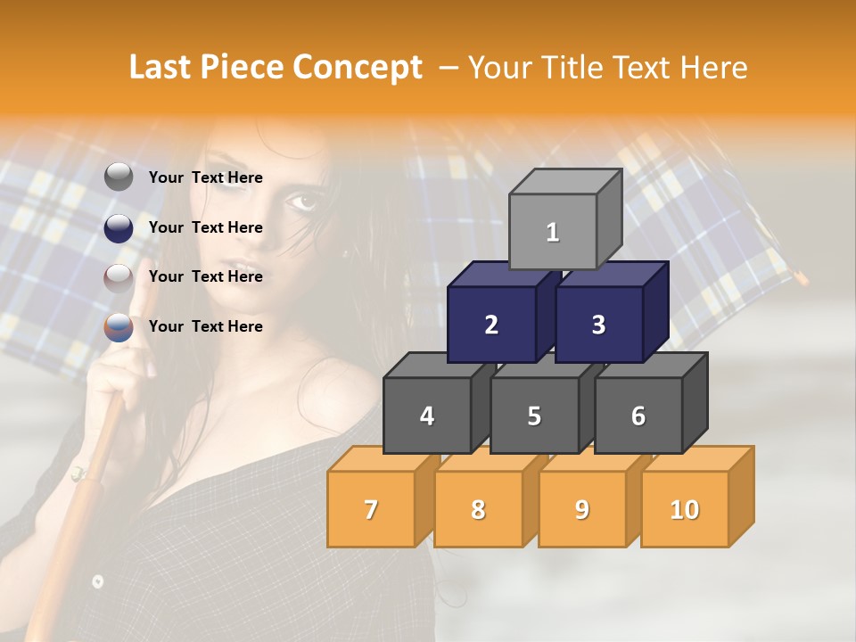 Fresh Blue Look PowerPoint Template