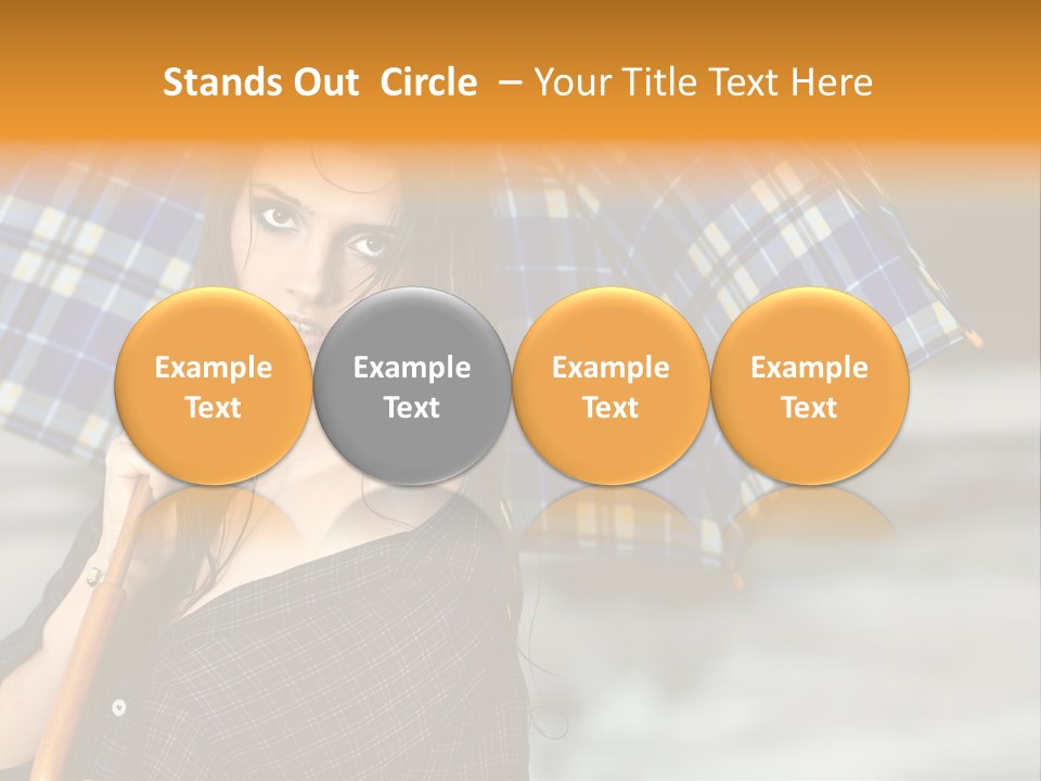 Fresh Blue Look PowerPoint Template