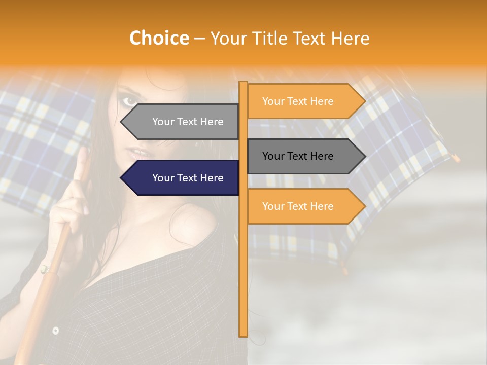 Fresh Blue Look PowerPoint Template