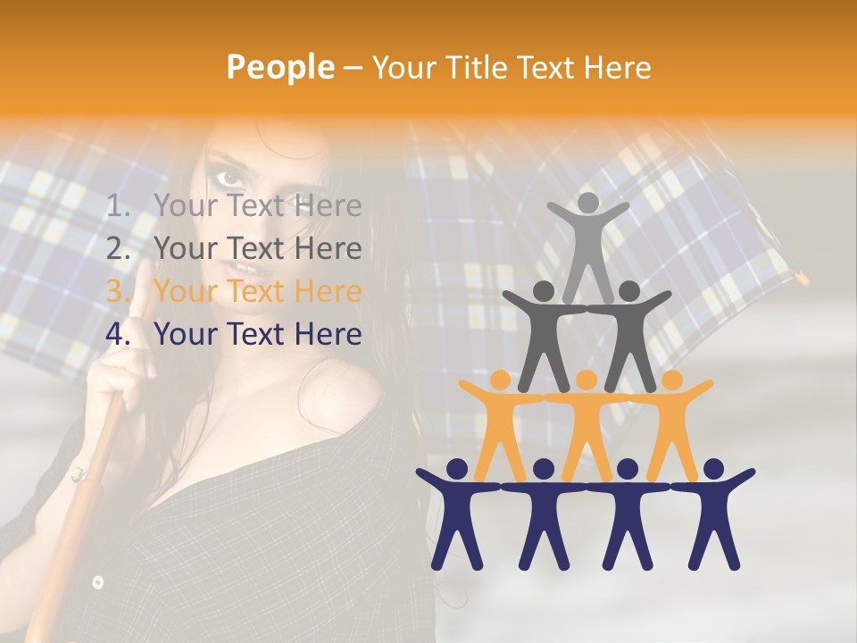 Fresh Blue Look PowerPoint Template