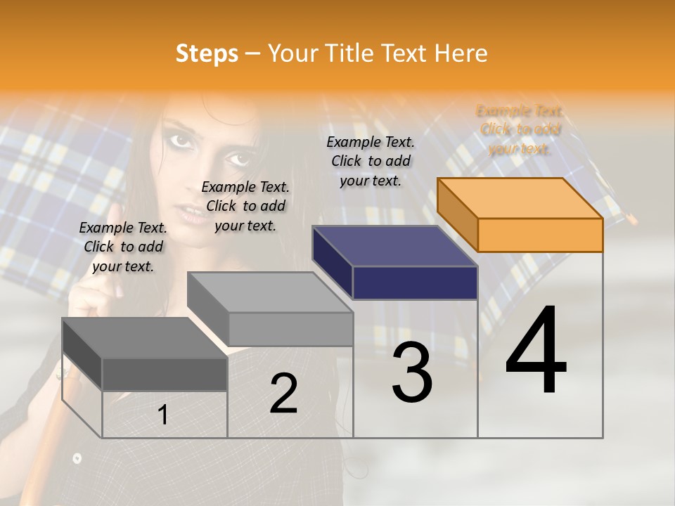 Fresh Blue Look PowerPoint Template