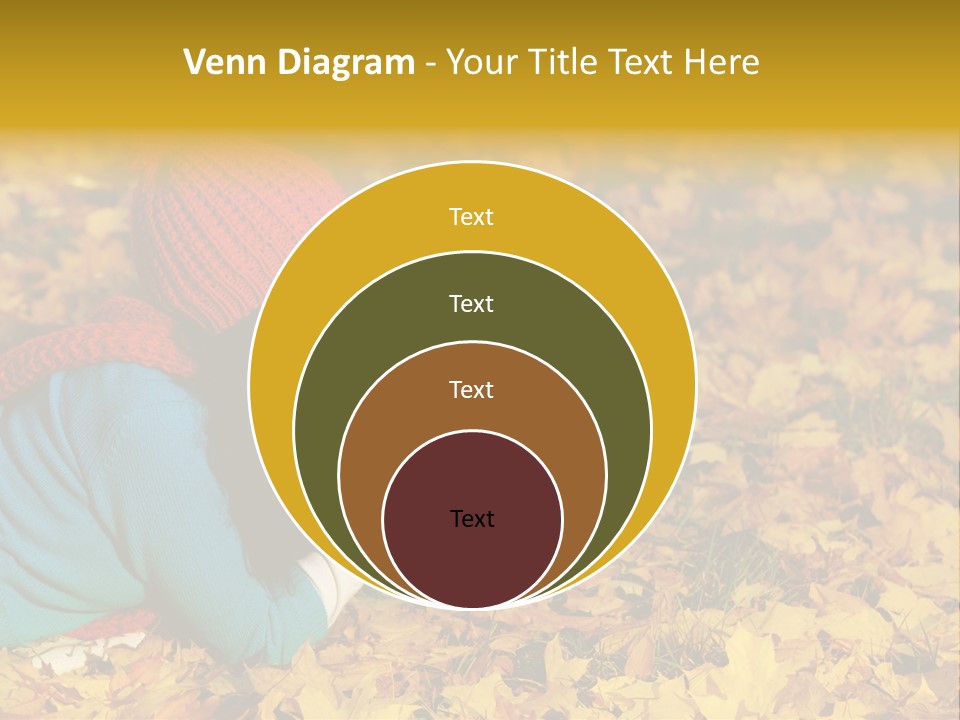Orange Person September PowerPoint Template