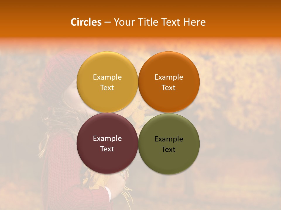 Young Natural Lady PowerPoint Template