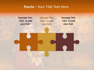 Young Natural Lady PowerPoint Template