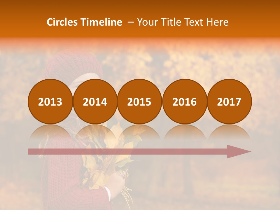 Young Natural Lady PowerPoint Template