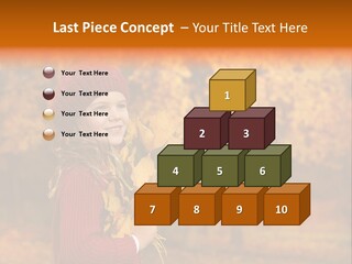 Young Natural Lady PowerPoint Template