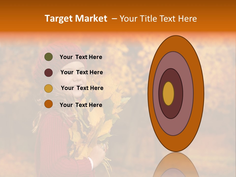 Young Natural Lady PowerPoint Template