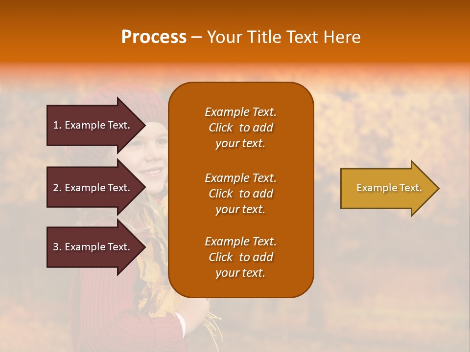 Young Natural Lady PowerPoint Template