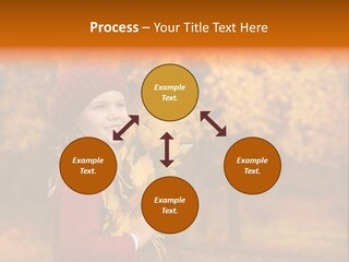 Young Natural Lady PowerPoint Template