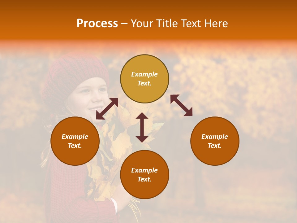 Young Natural Lady PowerPoint Template
