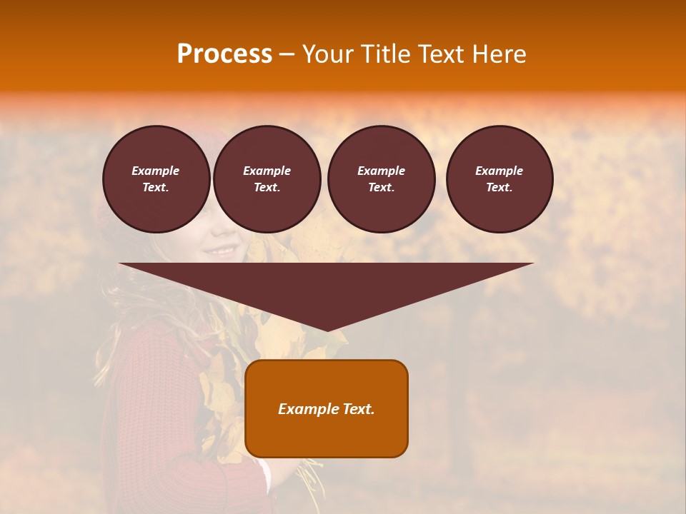 Young Natural Lady PowerPoint Template