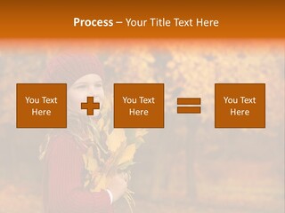Young Natural Lady PowerPoint Template