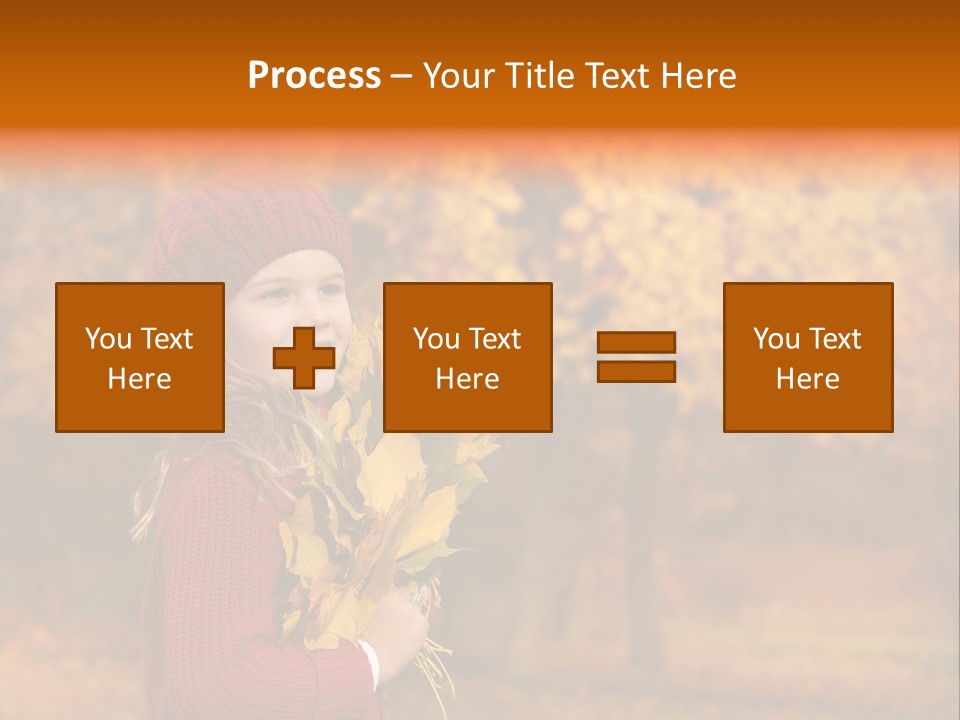 Young Natural Lady PowerPoint Template