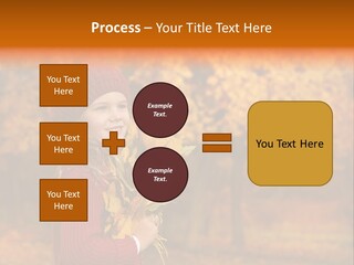 Young Natural Lady PowerPoint Template