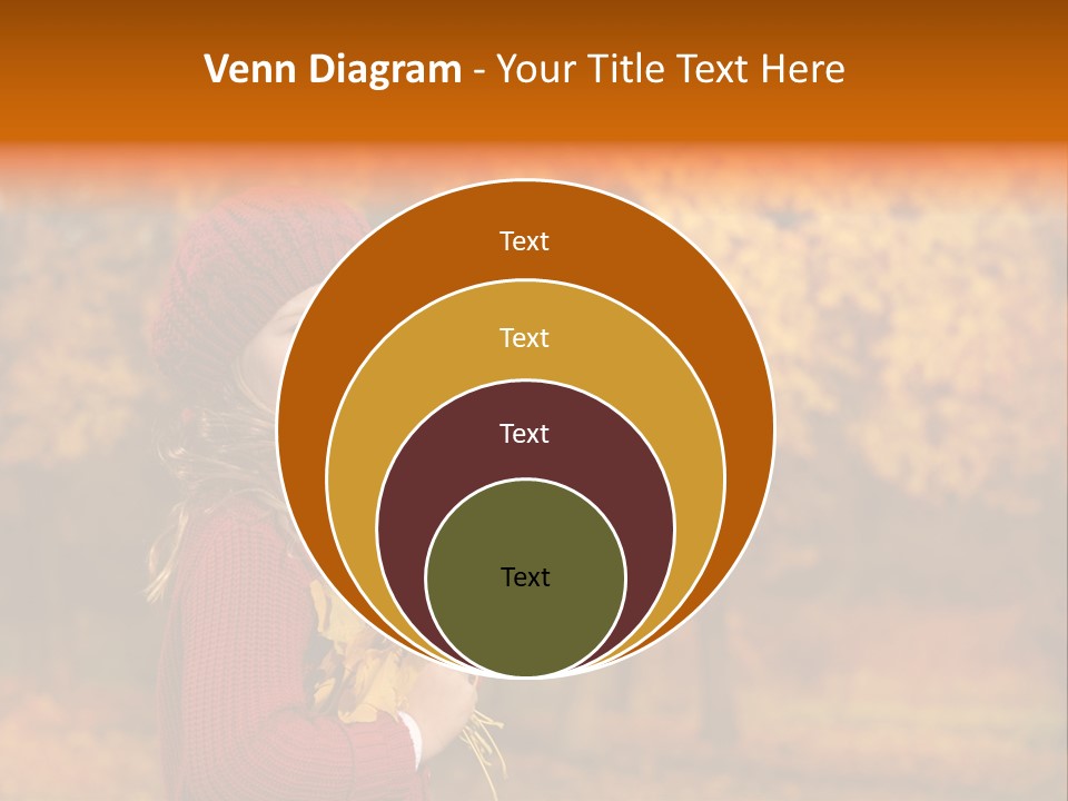 Young Natural Lady PowerPoint Template