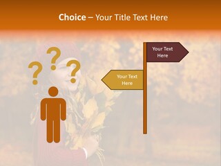 Young Natural Lady PowerPoint Template