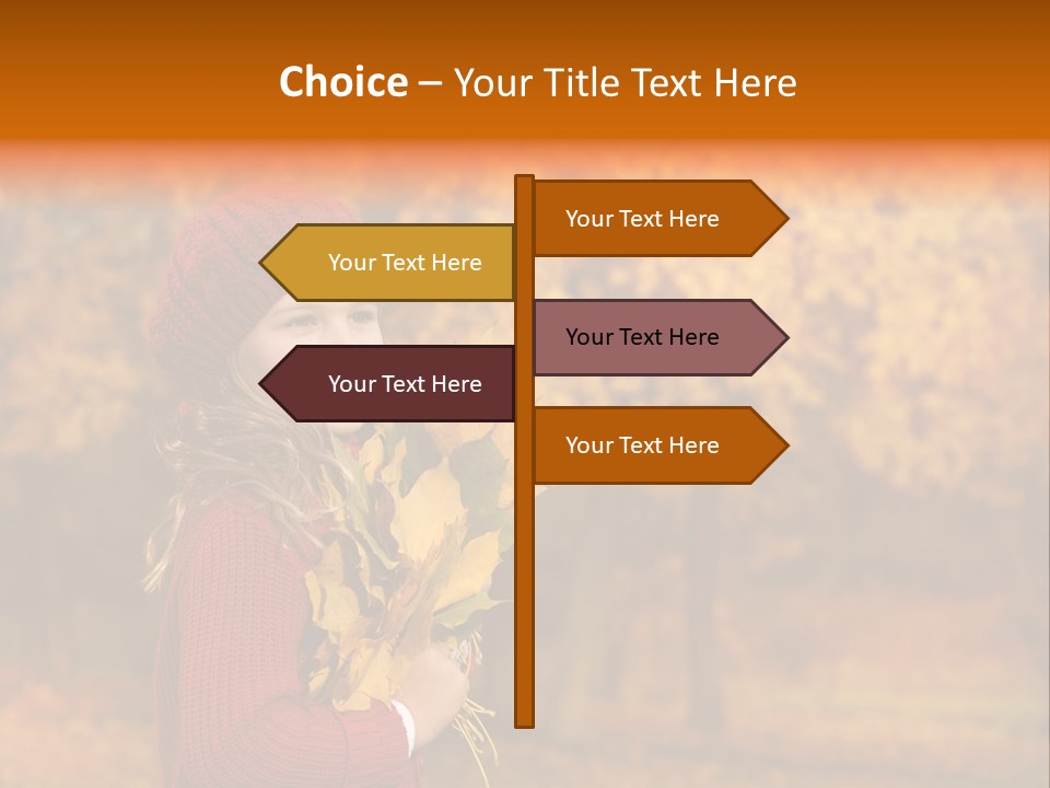 Young Natural Lady PowerPoint Template