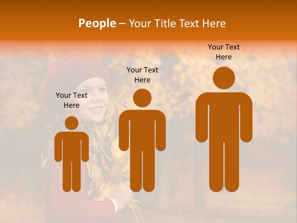 Young Natural Lady PowerPoint Template