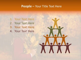 Young Natural Lady PowerPoint Template