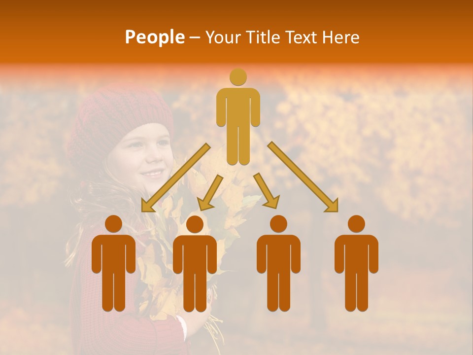 Young Natural Lady PowerPoint Template