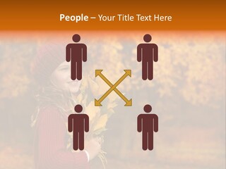 Young Natural Lady PowerPoint Template