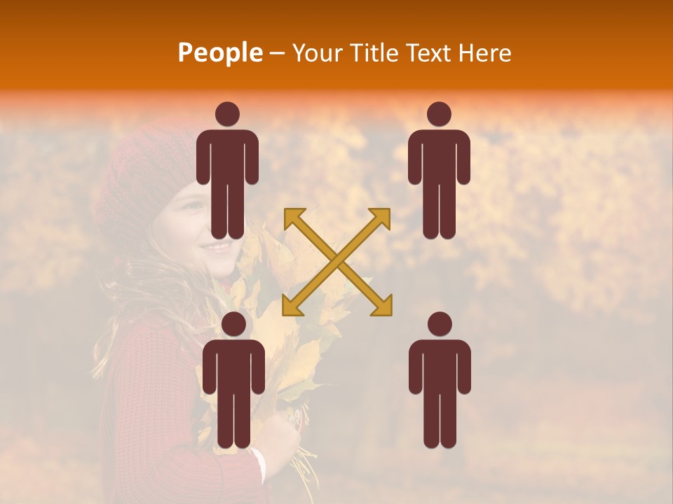 Young Natural Lady PowerPoint Template