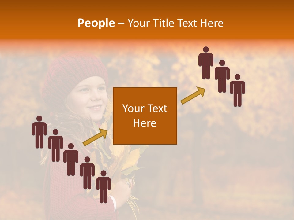 Young Natural Lady PowerPoint Template