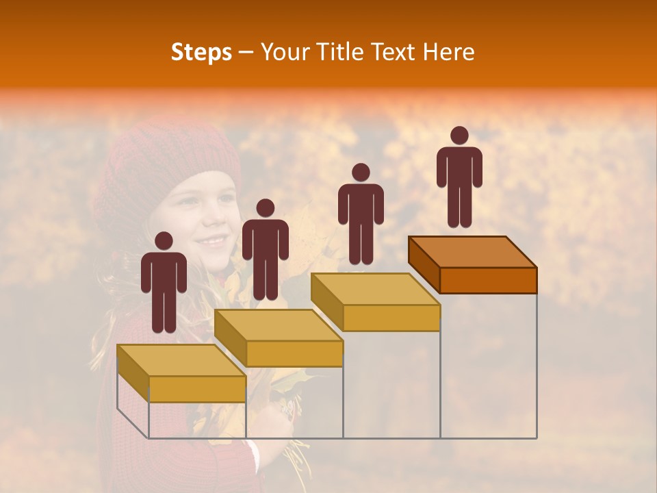 Young Natural Lady PowerPoint Template
