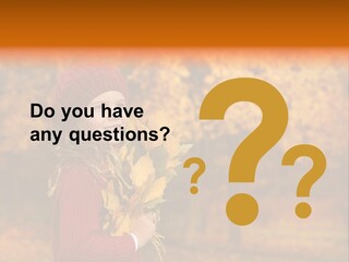 Young Natural Lady PowerPoint Template