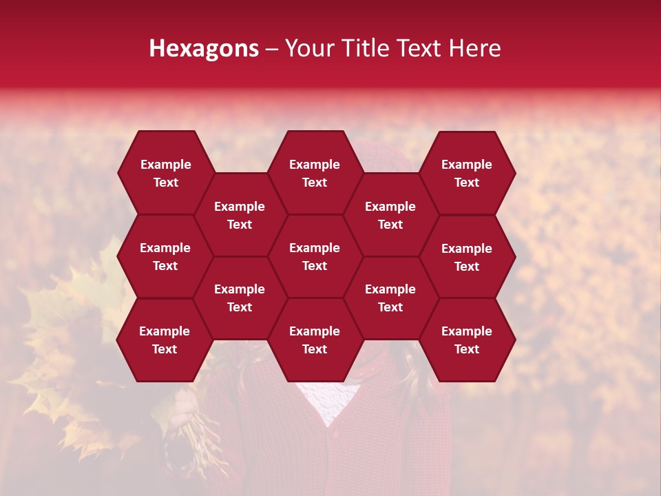 Seasonal October Looking Up PowerPoint Template