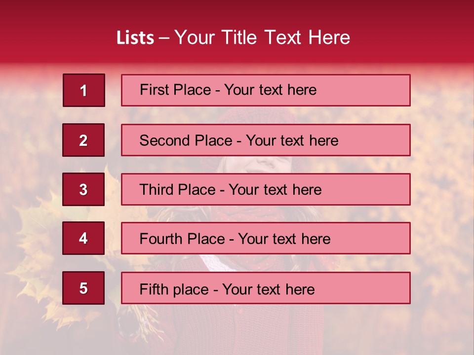 Seasonal October Looking Up PowerPoint Template