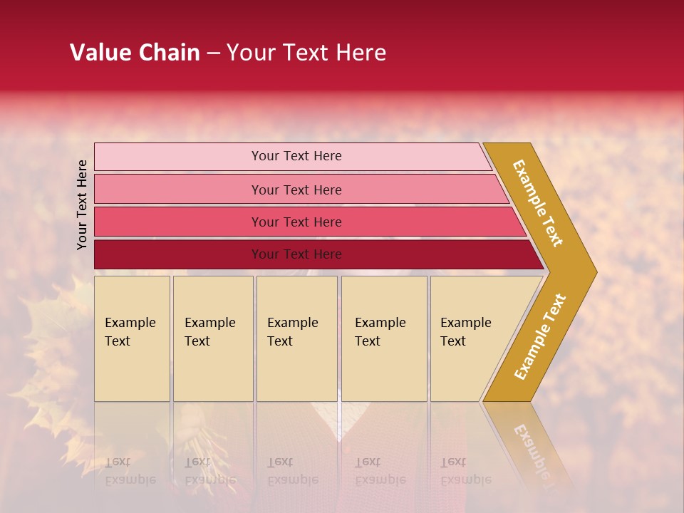Seasonal October Looking Up PowerPoint Template