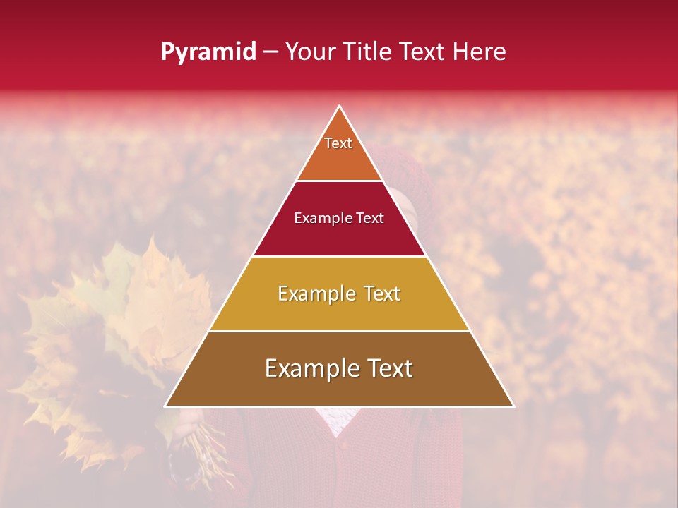 Seasonal October Looking Up PowerPoint Template