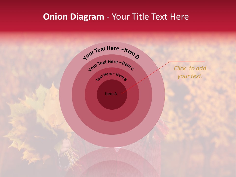 Seasonal October Looking Up PowerPoint Template