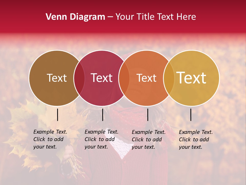 Seasonal October Looking Up PowerPoint Template