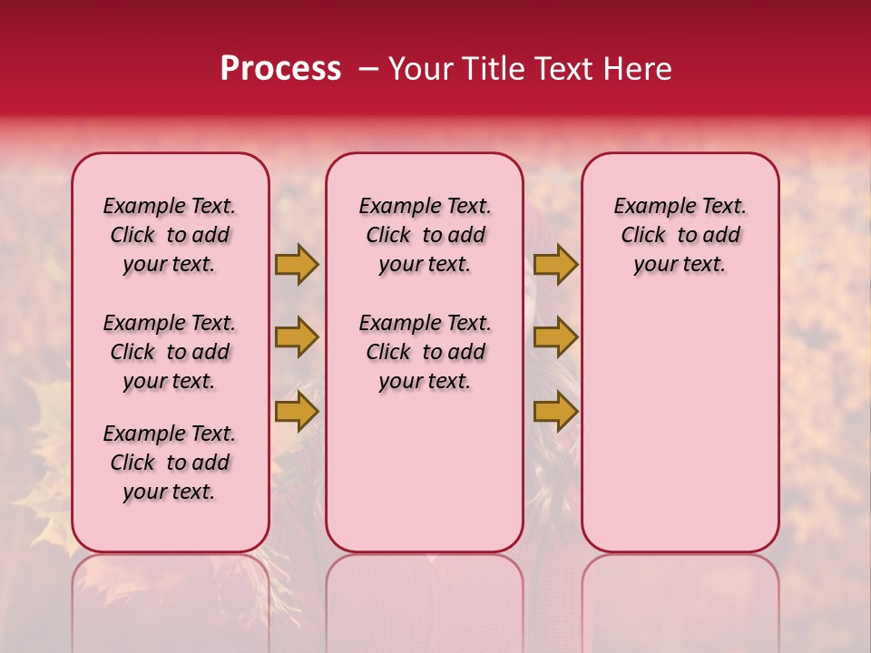 Seasonal October Looking Up PowerPoint Template