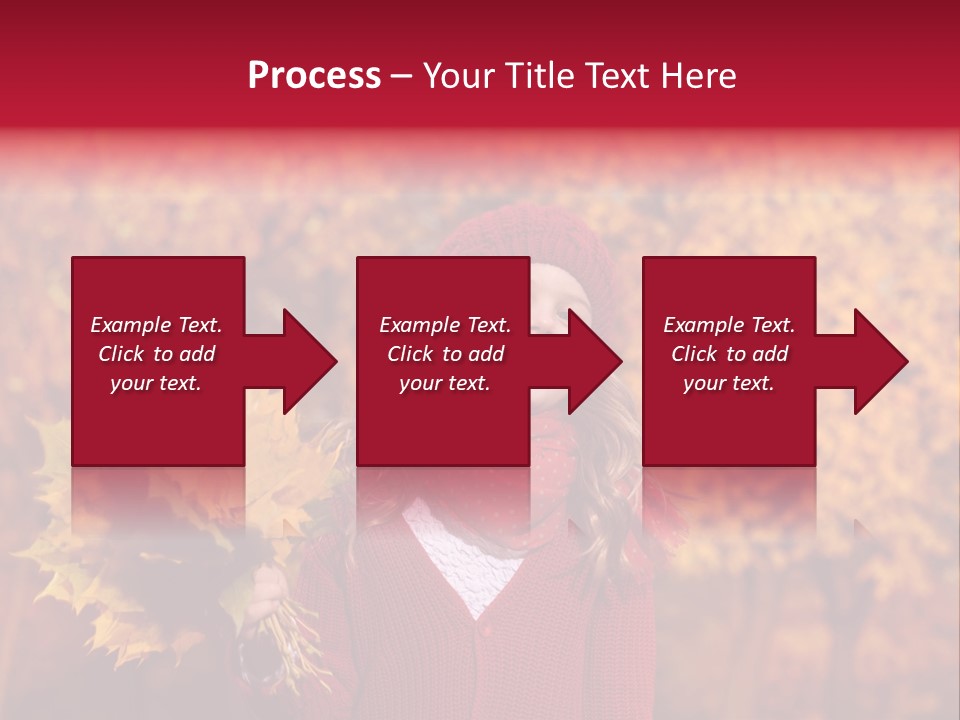 Seasonal October Looking Up PowerPoint Template