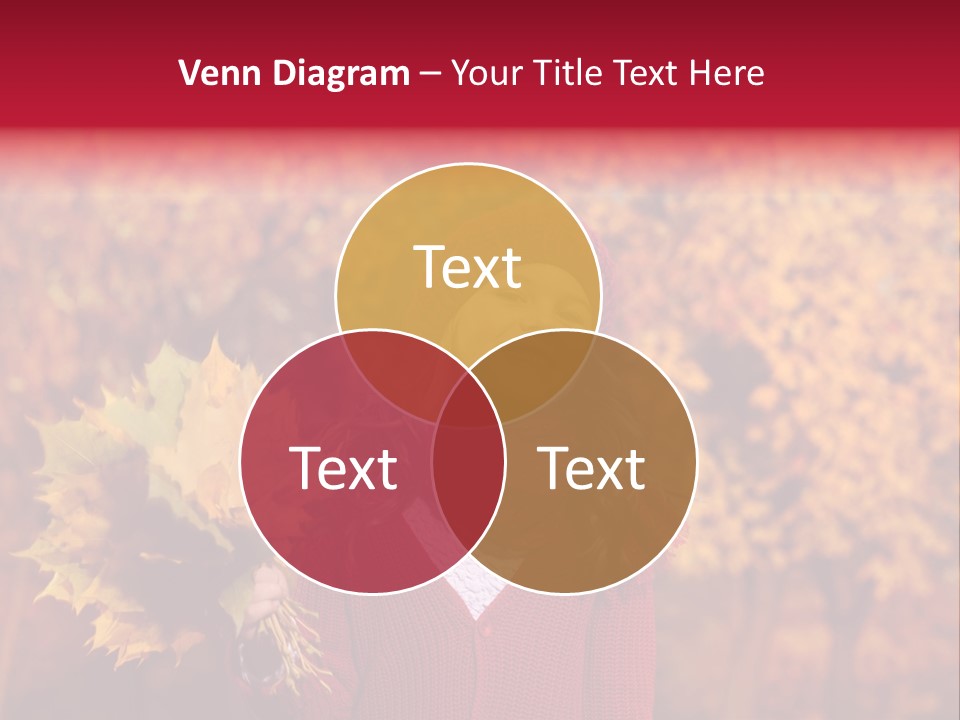 Seasonal October Looking Up PowerPoint Template