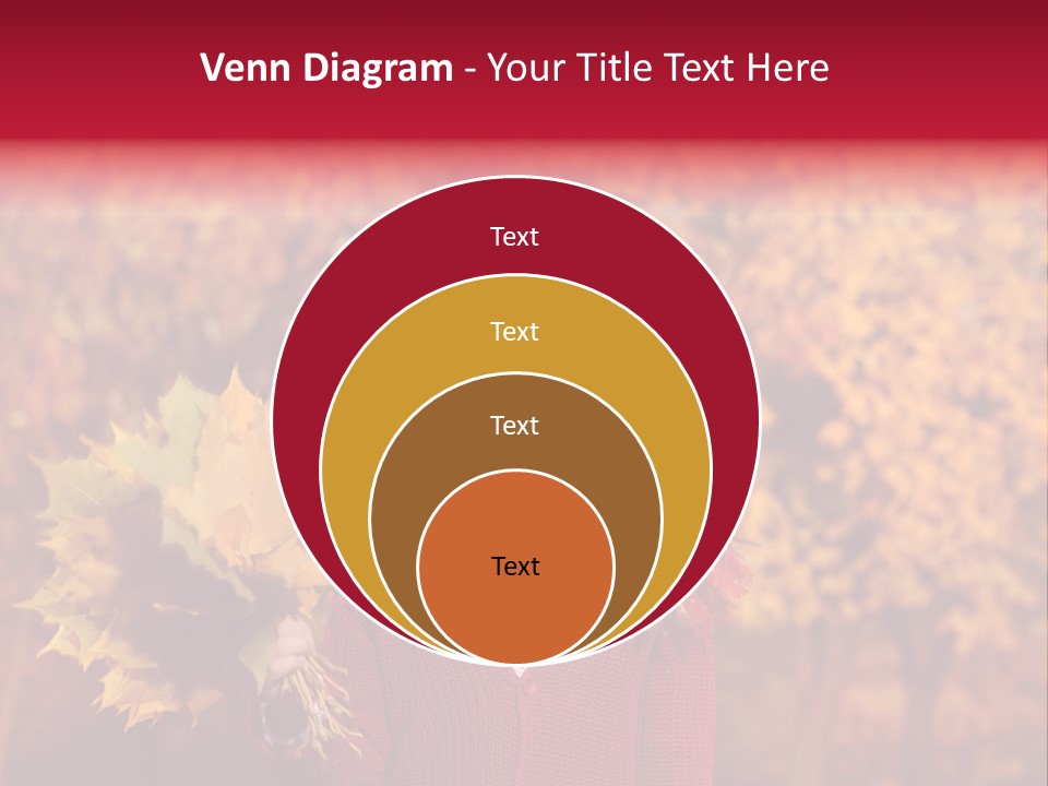 Seasonal October Looking Up PowerPoint Template