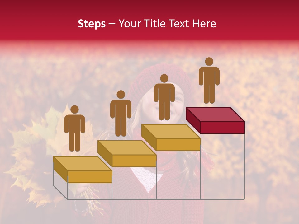 Seasonal October Looking Up PowerPoint Template