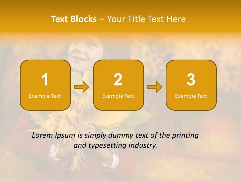 Toothy Smile September Positive PowerPoint Template