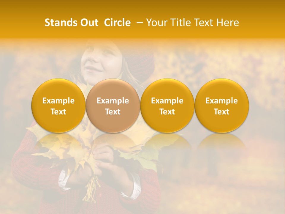 Toothy Smile September Positive PowerPoint Template