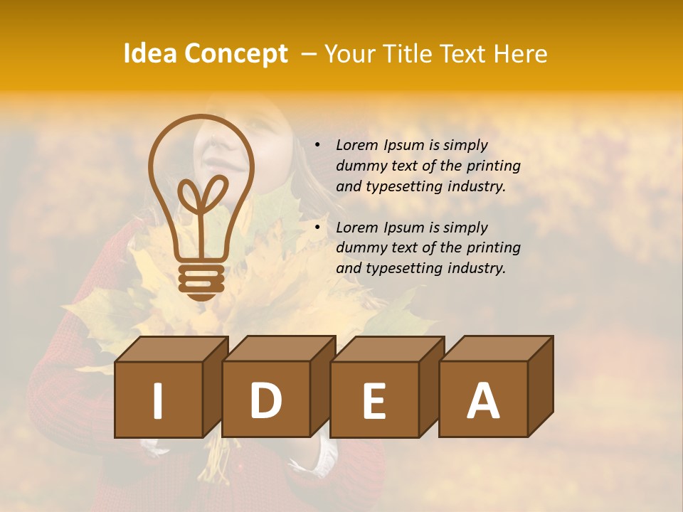 Toothy Smile September Positive PowerPoint Template