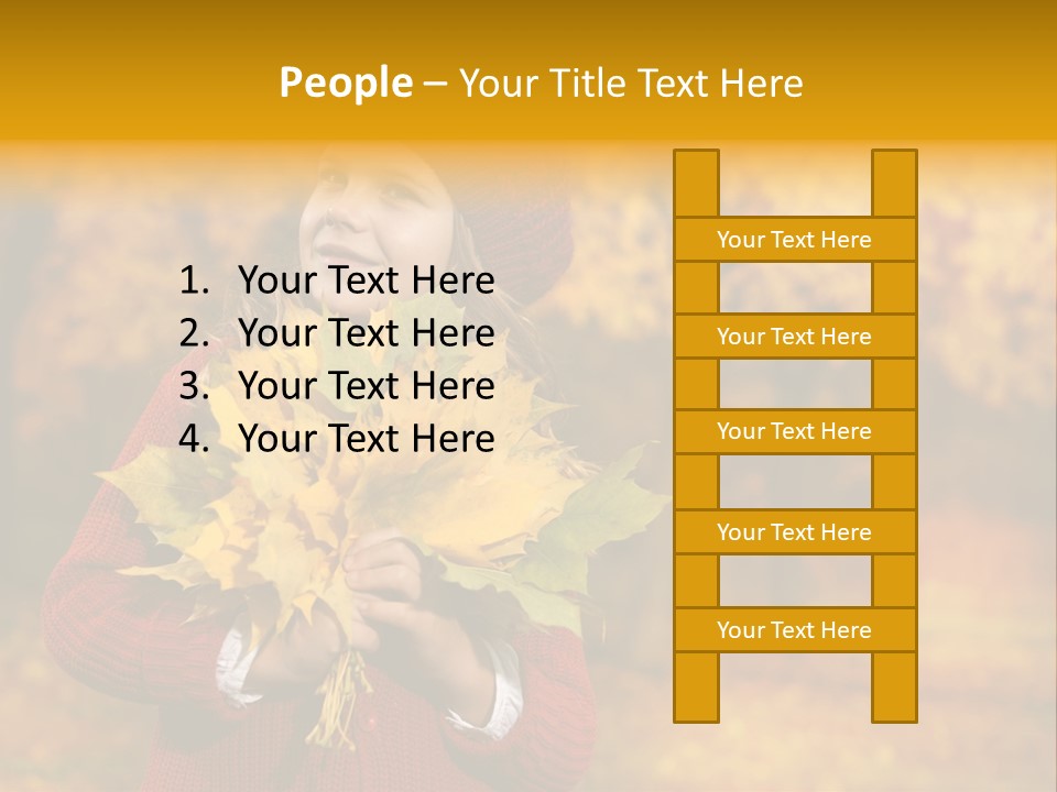 Toothy Smile September Positive PowerPoint Template